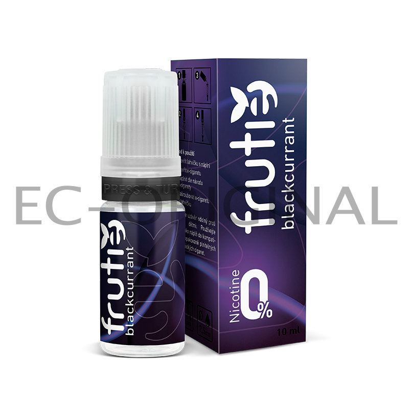 Frutie - Černý rybíz (Blackcurrant) - liquid - 10ml Množství: 10ml, Množství nikotinu: 0mg