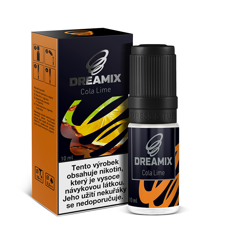 Dreamix (CZ) Dreamix - Cola s limetkou (Cola Lime) - liquid - 10ml Množství: 10ml, Množství nikotinu: 6mg