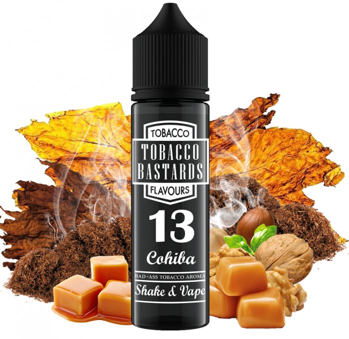 Flavormonks (BE) No. 13 Cohiba (Doutníkový tabák) - Příchuť Tobacco Bastards Shake & Vape Množství: 20ml