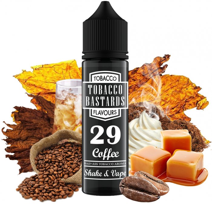 Flavormonks (BE) No. 29 Coffee (Kávový tabák) - Příchuť Tobacco Bastards Shake & Vape Množství: 20ml