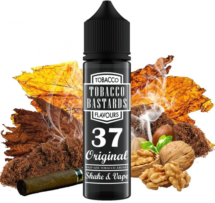 Flavormonks (BE) No. 37 Original (Tradiční tabák) - Příchuť Tobacco Bastards Shake & Vape Množství: 20ml
