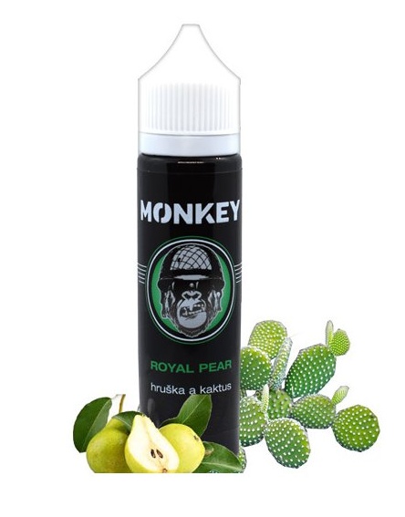 Monkey Liquid (CZ) Royal Pear (Hruška a kaktus) - Příchuť Monkey Shake & Vape Množství: 12ml