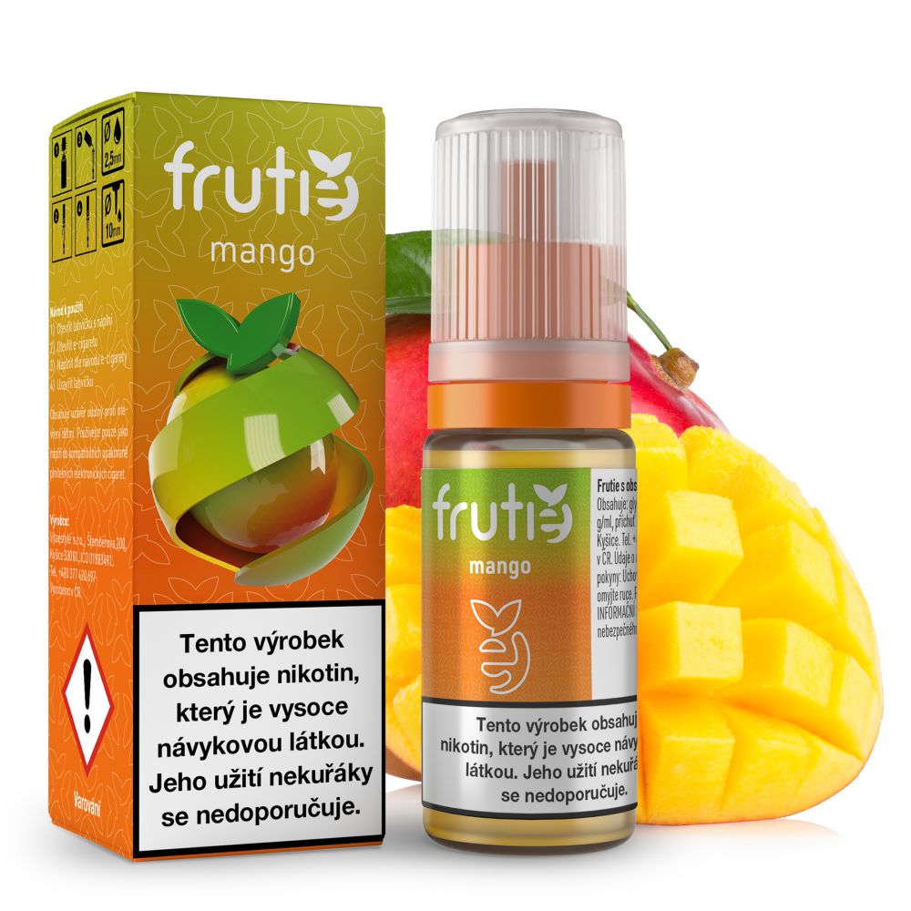 Frutie 50/50 - Mango - liquid - 10ml Množství: 10ml, Množství nikotinu: 18mg