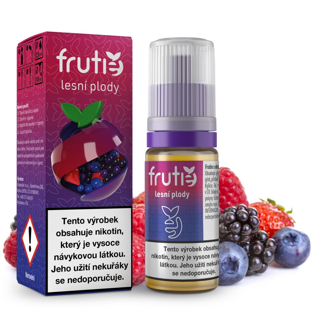 Frutie 50/50 - Lesní plody (Wild Berries) - liquid - 10ml Množství: 10ml, Množství nikotinu: 3mg