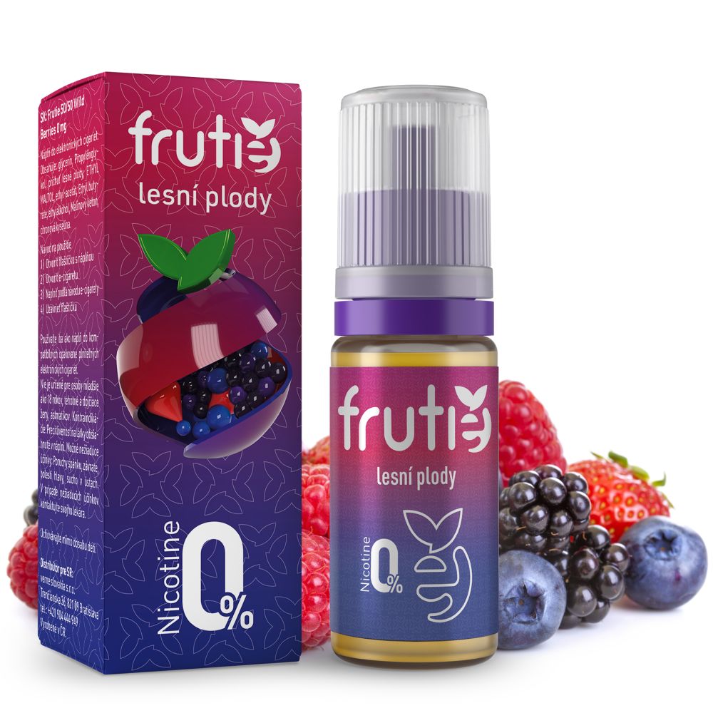 Frutie 50/50 - Lesní plody (Wild Berries) - liquid - 10ml Množství: 10ml, Množství nikotinu: 0mg