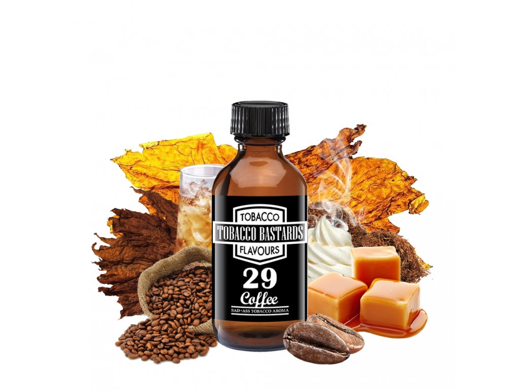 Flavormonks (BE) No. 29 Coffee (Kávový tabák) - Příchuť Tobacco Bastards 10ml Množství: 10ml