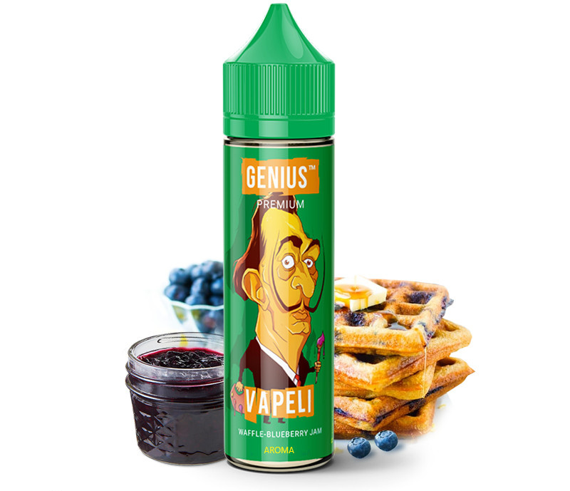 ProVape (LV) Vapeli (Vafle s borůvkovým džemem) - Příchuť Genius Shake and Vape Množství: 20ml