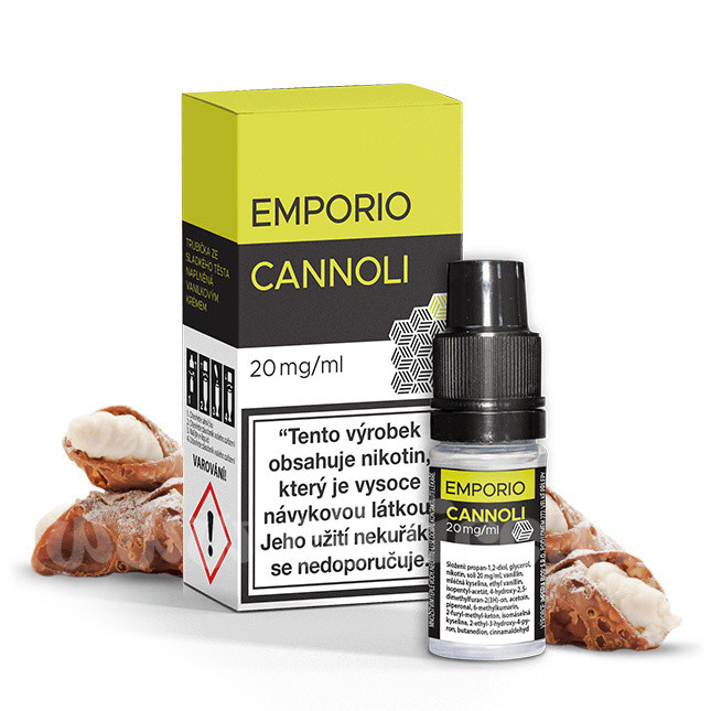 IMPERIA Cannoli (Trubička s vanilkovým krémem) - E-liquid Emporio Salt 10ml / 20mg