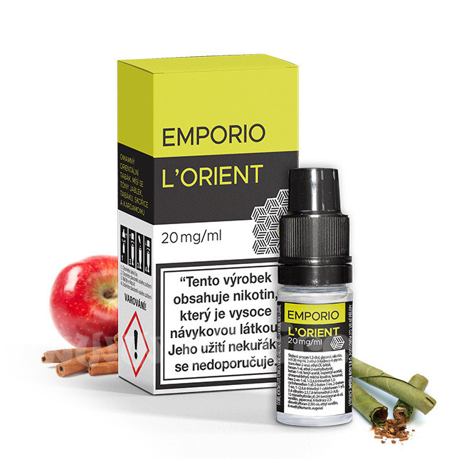 IMPERIA L'Orient (Orientální tabák) - E-liquid Emporio Salt 10ml / 20mg