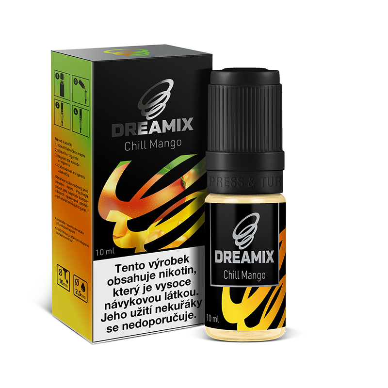 Dreamix (CZ) Dreamix - Chladivé mango (Chill Mango) - liquid - 10ml Množství: 10ml, Množství nikotinu: 0mg