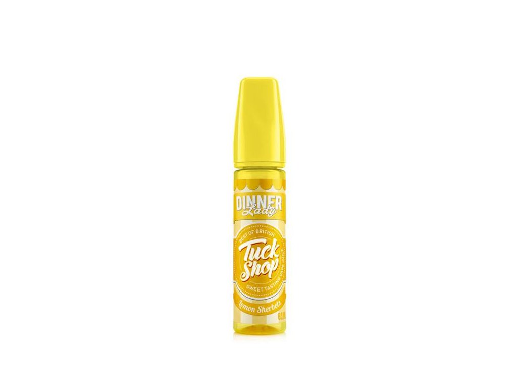 Lemon Sherbet - Příchuť Dinner Lady Shake & Vape Tuck Shop Množství: 20ml