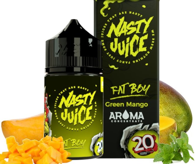 Fat Boy (Mango) - Příchuť Nasty Juice - Double Fruity Shake & Vape 20ML Kategorie: 20ml