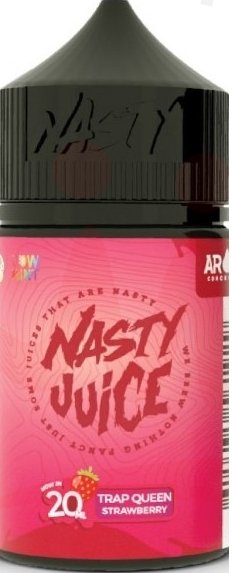 Trap Queen (Čerstvé jahody s trochou máty) - Příchuť Nasty Juice - Yummy Shake & Vape 20ML Kategorie: 20ml