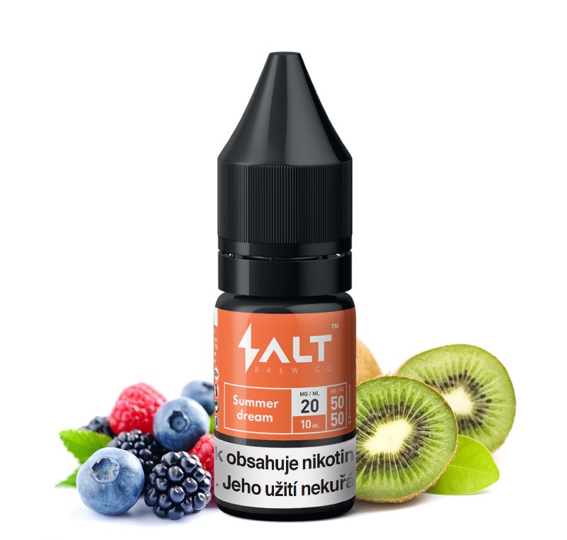 ProVape (Lotyšsko) Summer Dream (Kiwi a lesní plody) - E-liquid Salt Brew Co 10ml Množství: 10ml, Množství nikotinu: 20mg