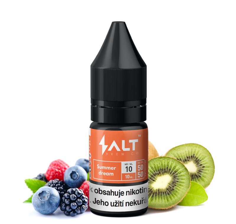 ProVape (Lotyšsko) Summer Dream (Kiwi a lesní plody) - E-liquid Salt Brew Co 10ml Množství: 10ml, Množství nikotinu: 10mg