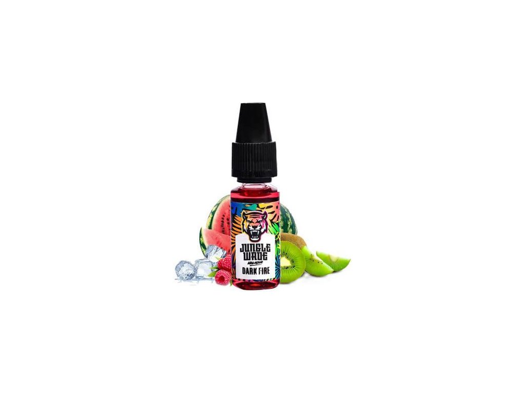 Jungle Wave Malajsie Dark Fire (Kiwi, maliny a vodní meloun) - příchuť Jungle Wave Množství: 10ml