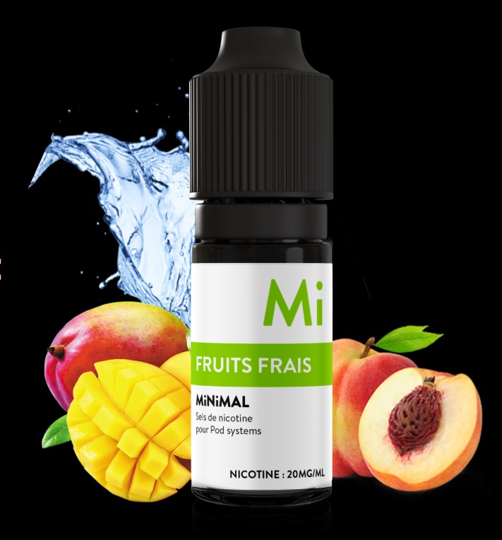 Chladivý ovocný mix (Fruit frais) (nikotinová sůl) The Fuu MiNiMAL (50PG/50VG) 10ml Množství: 10ml, Množství nikotinu: 20mg