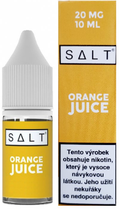 Juice Sauz LTD Orange Juice (nikotinová sůl) Juice Sauz Salt (50PG/50VG) 10ml Množství: 10ml, Množství nikotinu: 20mg