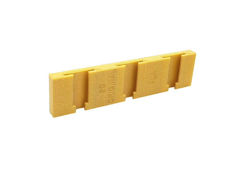 EC-ORIGINAL 3 x Panel s T-drážkou PLA pro nástavce Barva: Zlatá vertigo