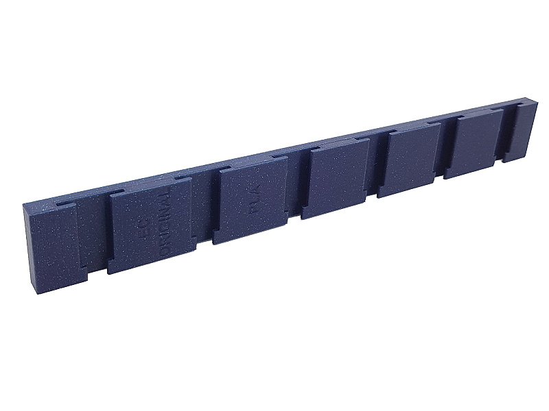 EC-ORIGINAL 6 x Panel s T-drážkou PLA pro nástavce Barva: Modrá starlight