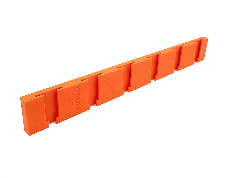 EC-ORIGINAL 6 x Panel s T-drážkou PLA pro nástavce Barva: Oranžová
