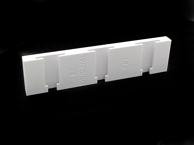 EC-ORIGINAL 3 x Panel s T-drážkou PETG pro nástavce Barva: Bílá