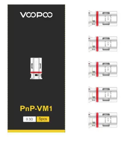 Žhavící hlava PnP Mesh pro VooPoo Vinci Mod / Vinci R Mod / Air Odpor: 0,3ohm - 5ks