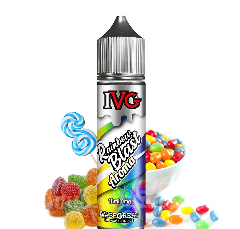 I VG (UK) Menthol Rainbow Blast (Chladivé sladké bonbony) - Příchuť IVG S&V 18Ml Množství: 18ml