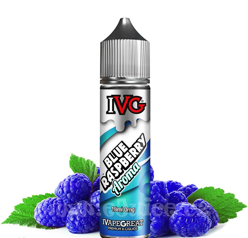 I VG (UK) Classics Blue Raspberry (Modrá malina) - Příchuť IVG S&V 18Ml Množství: 18ml