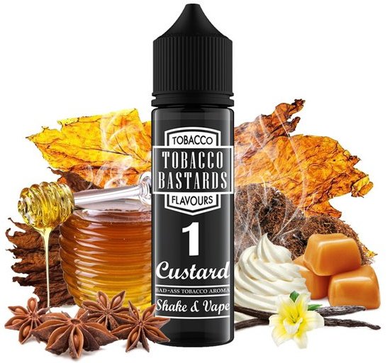 Flavormonks (BE) NO. 01 Custard - Příchuť Tobacco Bastards Shake & Vape Množství: 12ml