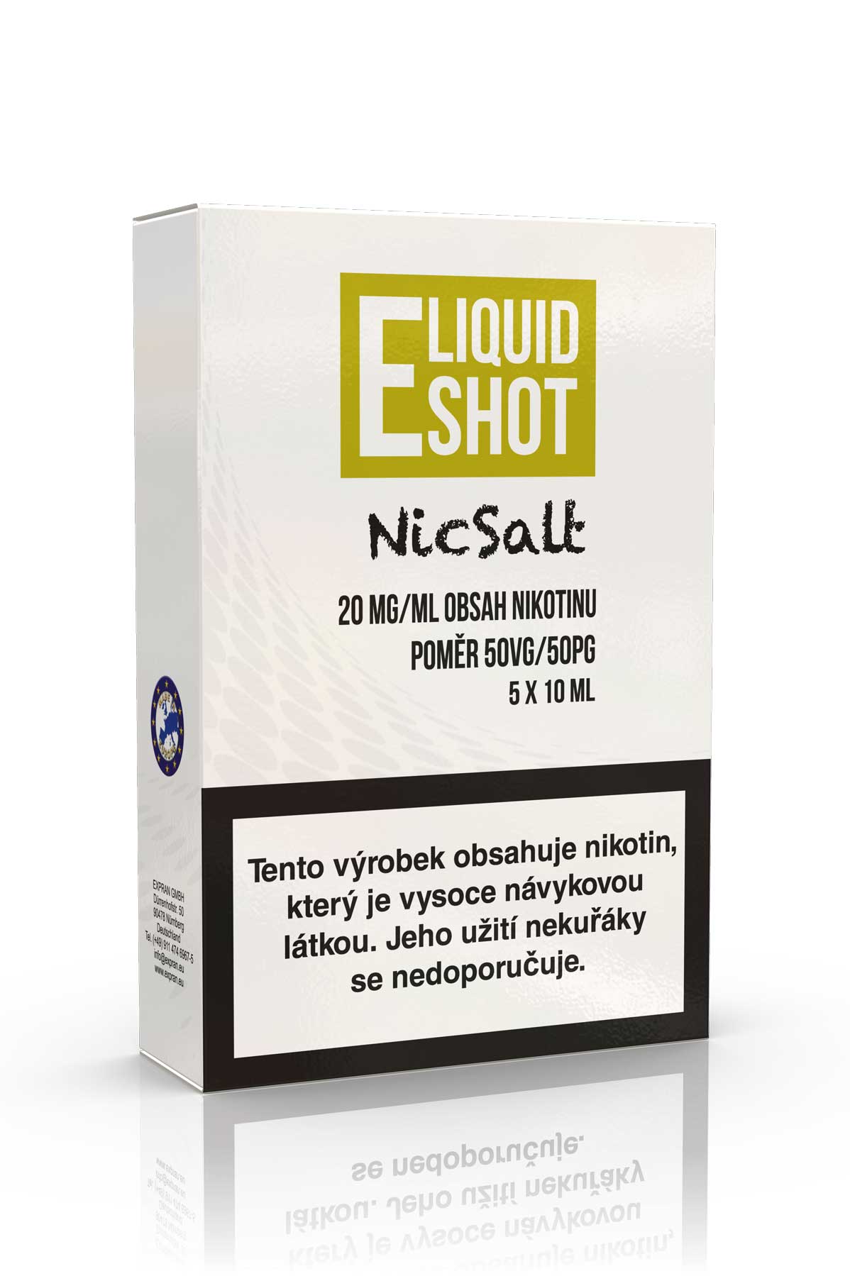 Expran Gmbh (DE) E-Liquid Shot NicSalt Booster 20mg - 5x10ml (VG50/PG50)