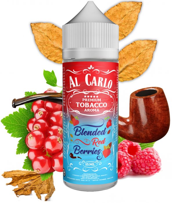 Al Carlo (CA) Blended Red Berries (Červené bobule & tabák) - příchuť Al Carlo S&V Množství: 15ml