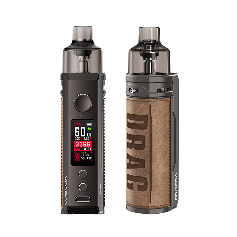 Elektronická cigareta: VooPoo Drag S Pod Kit (2500mAh) Barva: RETRO