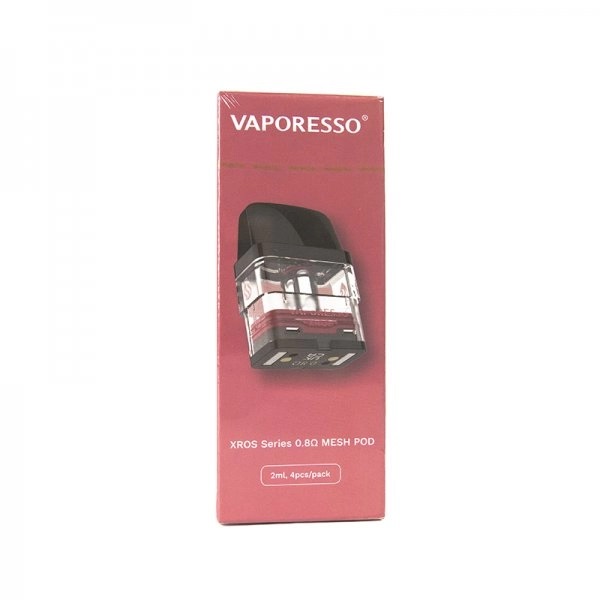 Náhradní cartridge MESH pro Vaporesso XROS Pod Odpor: 0,8ohm - 4ks