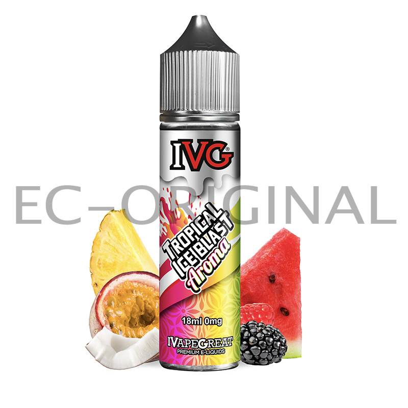 I VG (UK) Tropical Ice Blast (Ledové tropické ovoce) - Příchuť IVG S&V 18Ml Množství: 18ml