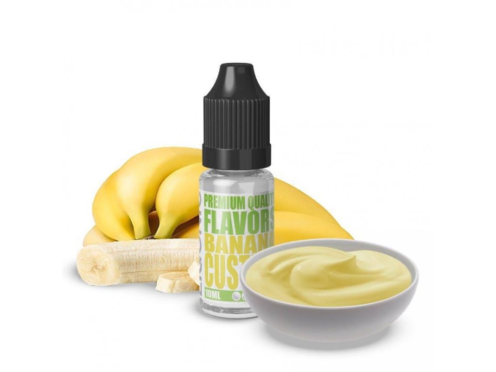 Infamous (Chorvatsko) Banana Custard - Banánový pudink - Příchuť Infamous Liqonic 10ml Množství: 10ml