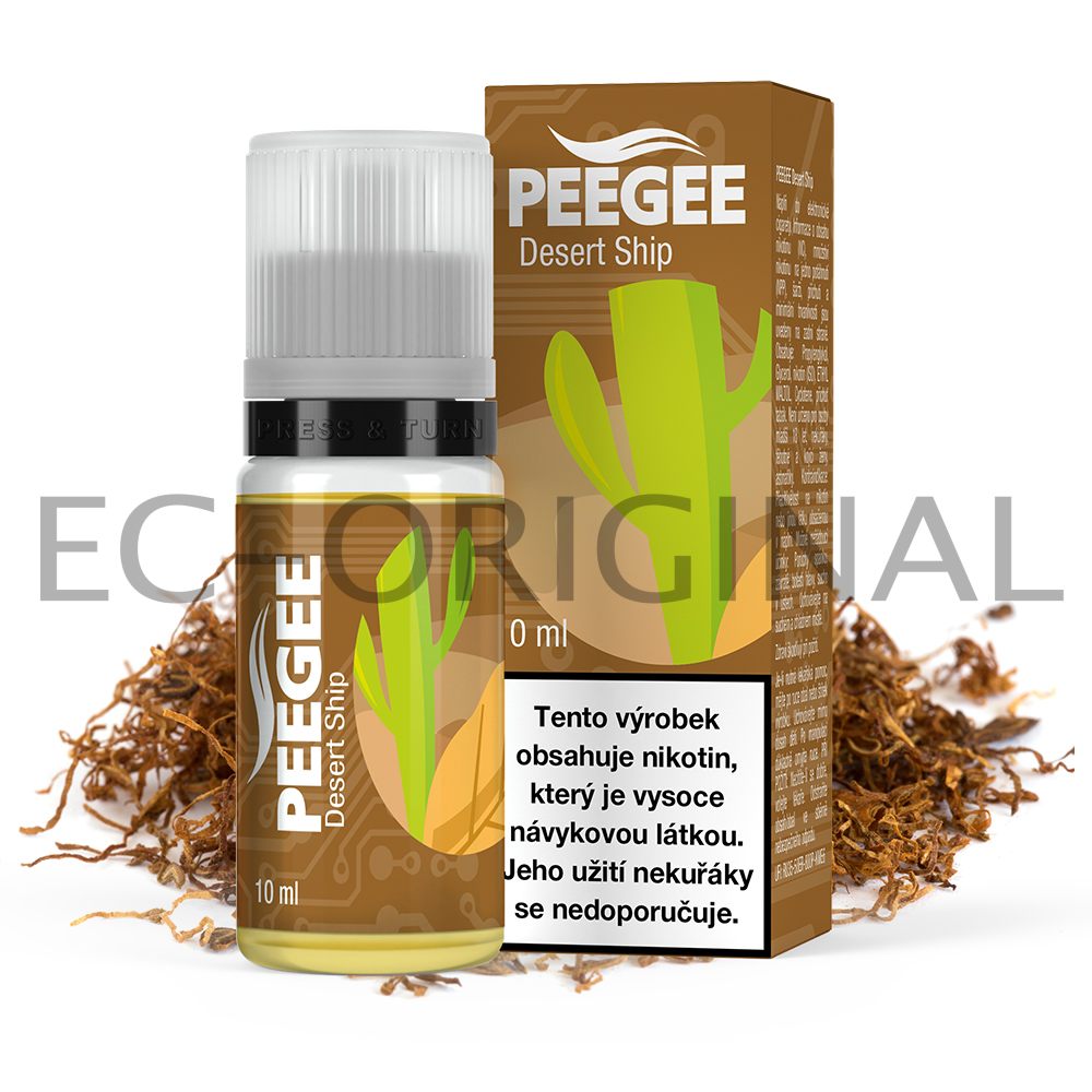 Vitastyle (CZ) Desert Ship - PEEGEE 10ml - 3ks - 3x10ml Množství: 10ml, Množství nikotinu: 6mg