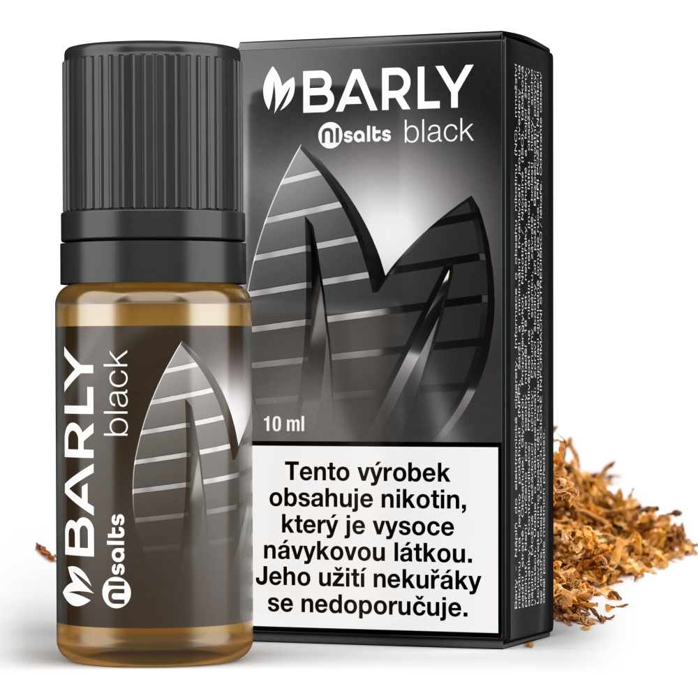 Vitastyle (CZ) Barly BLACK Salt (50PG/50VG) 10ml Množství: 10ml, Množství nikotinu: 10mg