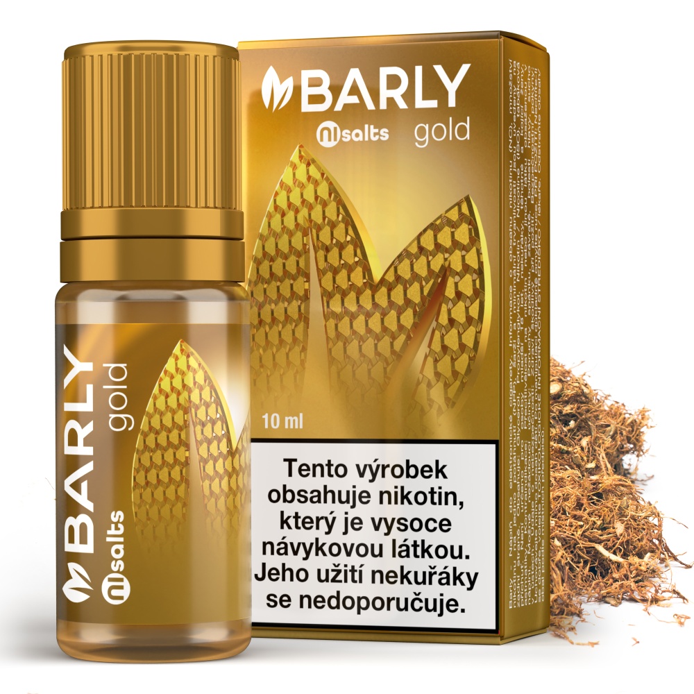 Vitastyle (CZ) Barly GOLD Salt (50PG/50VG) 10ml Množství: 10ml, Množství nikotinu: 10mg