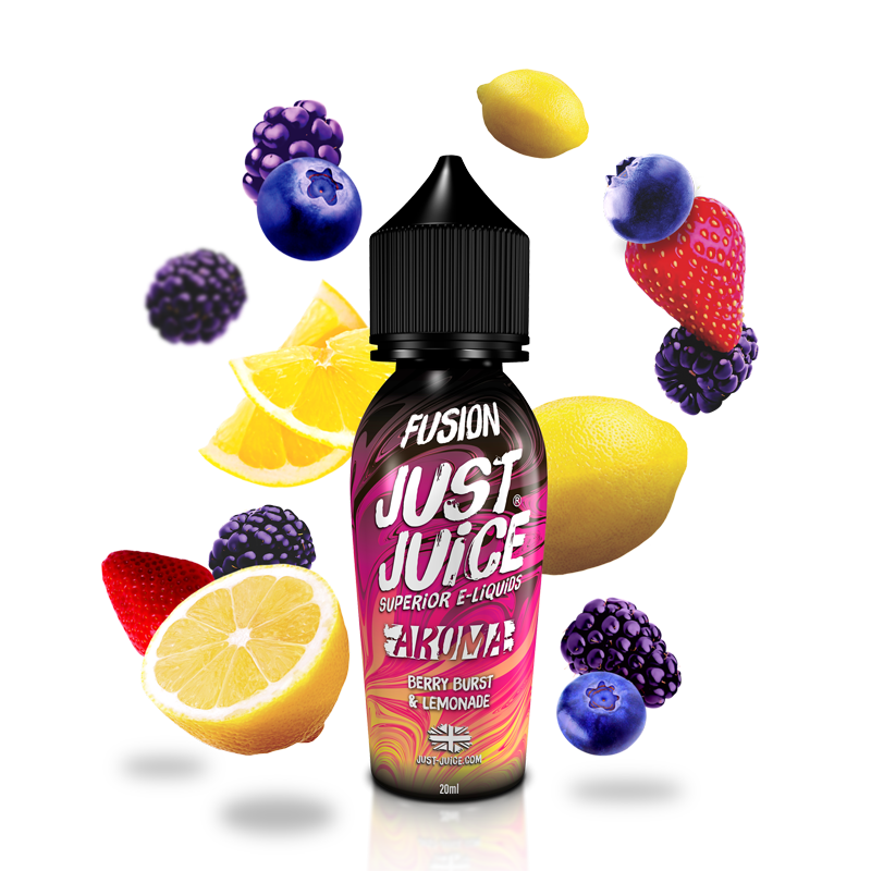 Just Juice (GB) Fusion Berry Burst & Lemonade (Lesní ovoce s citronem) - příchuť Just Juice S&V 20ml Množství: 20ml