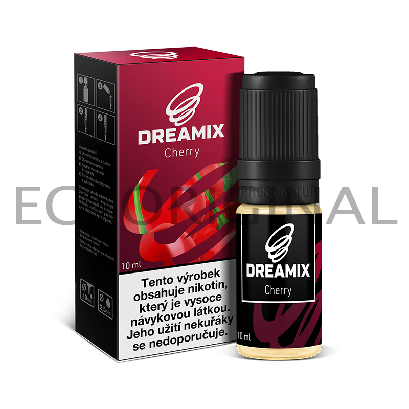 Dreamix (CZ) Dreamix - Třešeň (Cherry) - liquid - 10ml Množství: 10ml, Množství nikotinu: 6mg
