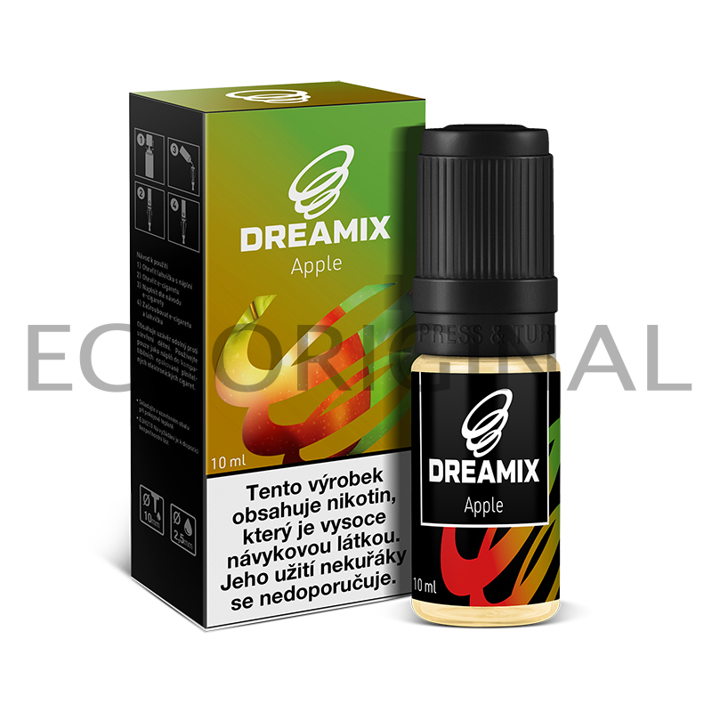 Dreamix (CZ) Dreamix - Jablko (Apple) - liquid - 10ml Množství: 10ml, Množství nikotinu: 18mg
