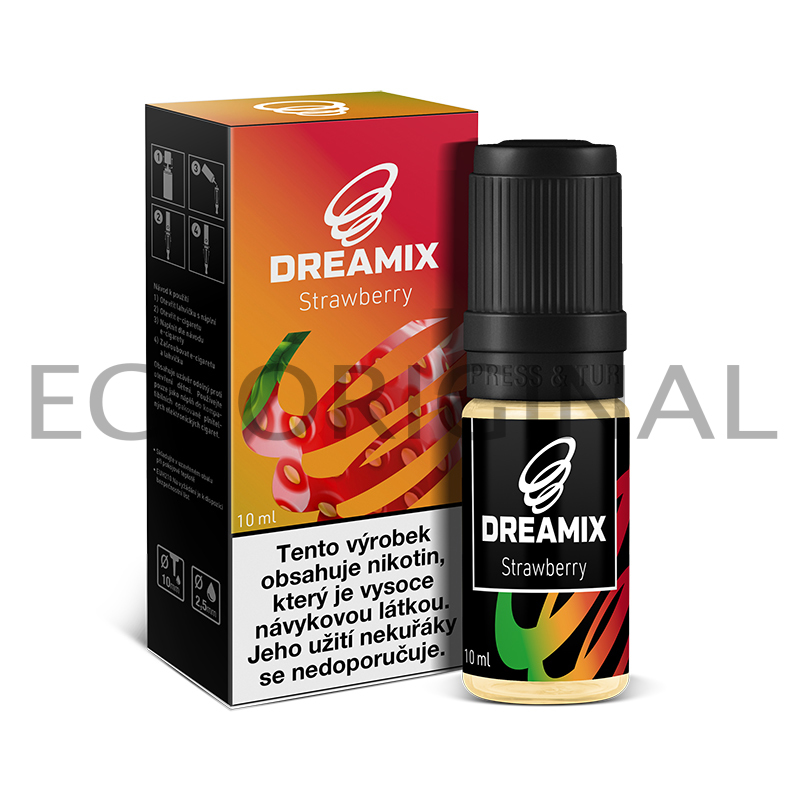 Dreamix (CZ) Dreamix - Jahoda (Strawberry) - liquid - 10ml Množství: 10ml, Množství nikotinu: 3mg