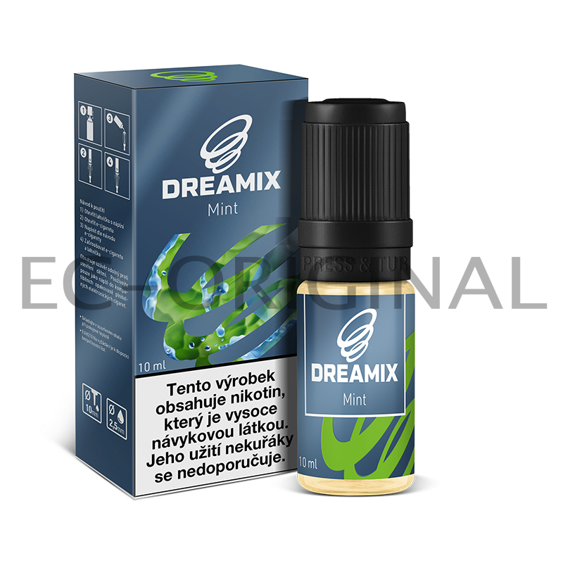 Dreamix (CZ) Dreamix - Máta (Mint) - liquid - 10ml Množství: 10ml, Množství nikotinu: 6mg