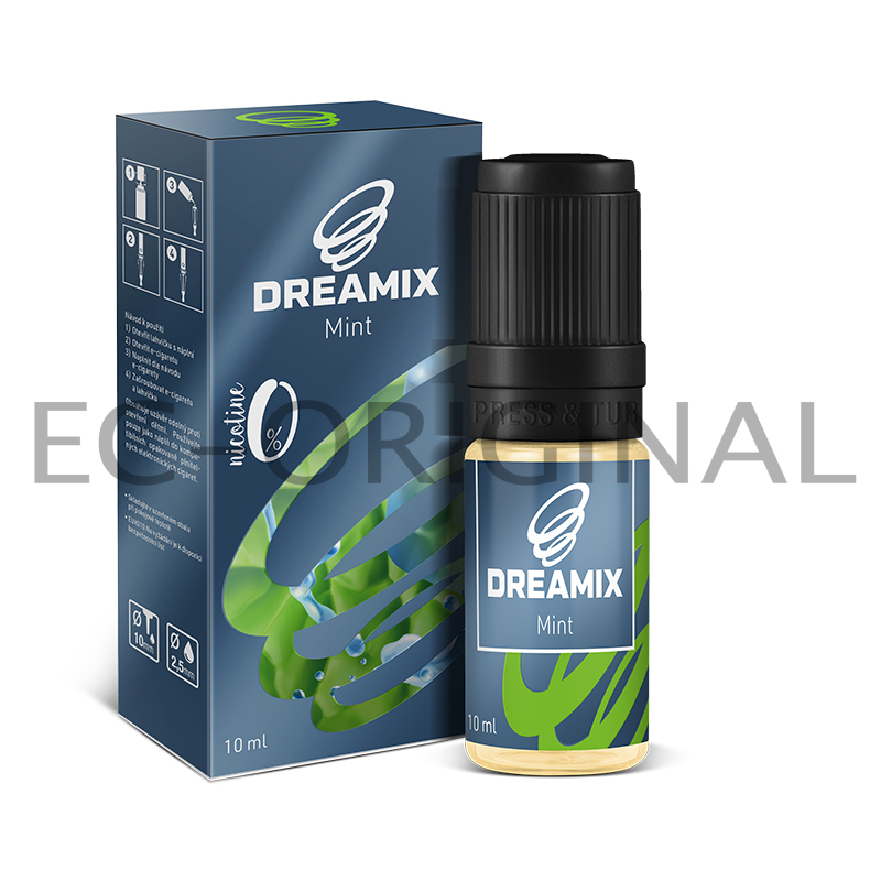 Dreamix (CZ) Dreamix - Máta (Mint) - liquid - 10ml Množství: 10ml, Množství nikotinu: 0mg