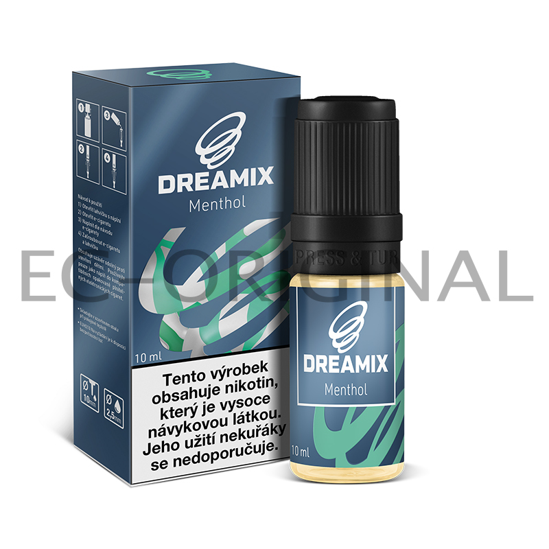 Dreamix (CZ) Dreamix - Mentol (Menthol) - liquid - 10ml Množství: 10ml, Množství nikotinu: 12mg