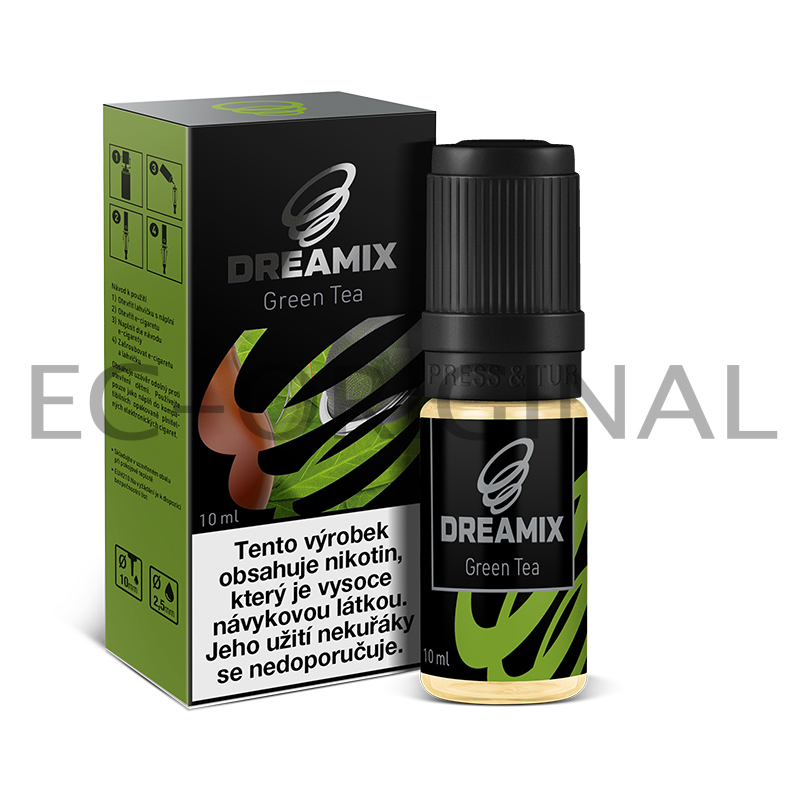 Dreamix (CZ) Dreamix - Zelený čaj (Green Tea) - liquid - 10ml Množství: 10ml, Množství nikotinu: 6mg