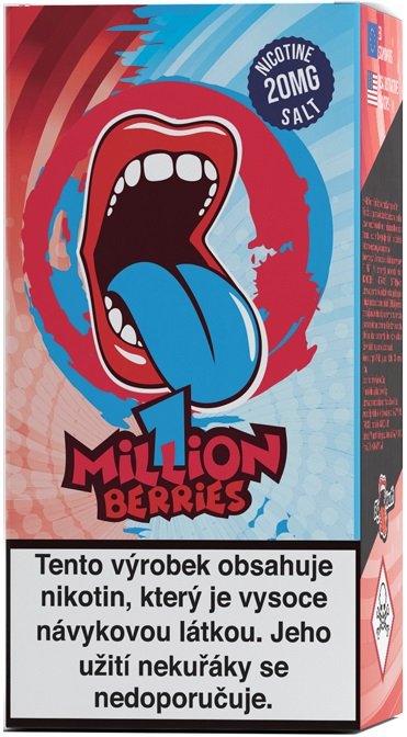 Big Mouth USA One Million Berries - Liquid Big Mouth SALT - (50PG/50VG) 10ml Množství: 10ml, Množství nikotinu: 20mg