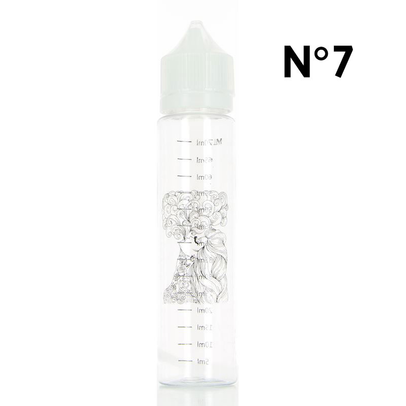 EU Úzká ART unicorn lahvička 70ml se špičkou a ryskou V2 Design: Design 7