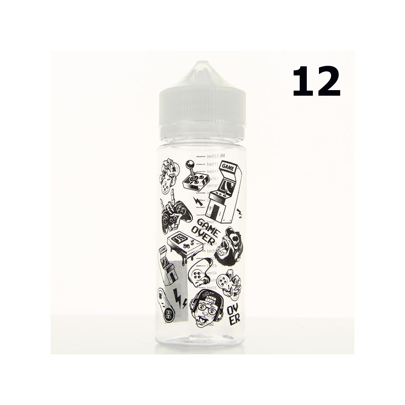 EU Úzká ART unicorn lahvička 120ml se špičkou a ryskou V2 Design: Design 12